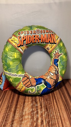 Marvel Spider-Man - Swim Ring 17” Inches & 1 Arm Band Float 2009-2010 - Picture 13 of 19