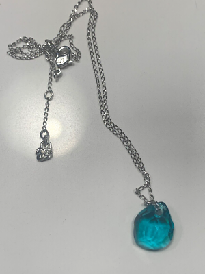 SWAROVSKI Mini Neon Blue Zircon ネックレス GENUINE SWAROVSKI Mini 