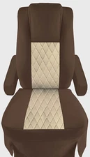 Motorhome RV Camper Captain Chair Seat Covers w/diamond stitch fits Thor A.C.E
