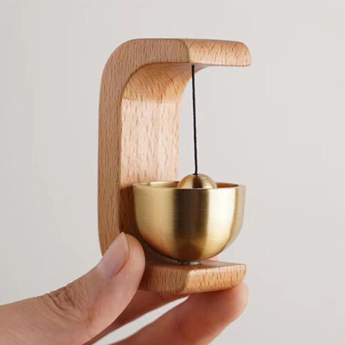 Wood Doorbell Chime Hanging Decorative Loud Door Bell Magnetic Home Decorations - Picture 6 of 18