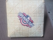 Francisco Lindor/ Michael Brantley 2017 Opening Day Game Used 10th INN 2nd Base 