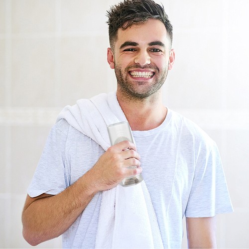 Kit de 2 piezas de brochas de afeitar con soporte organizador portátil para hombre - Imagen 10 de 12