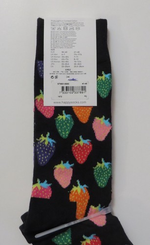 Happy Socks Men's Classic Crew Sock, Shoe Size 10 - 13 Soft Cotton 1 Pack - Picture 491 of 505