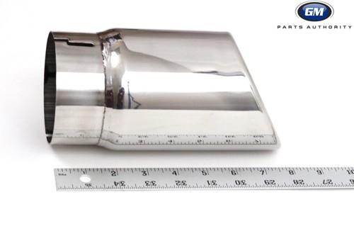 Escalade Yukon Denali 2008-2020 6,2 L 3 1/2" tubo pulido punta de escape 22799816 - Imagen 2 de 11
