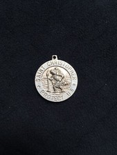 St..Christopher medal sterling