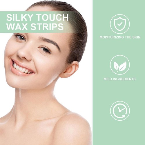 40Pcs Facial Body Hair Removal Wax Strips Depilatory Leg Paper Arm Bikini B8Z4 - Picture 3 of 8