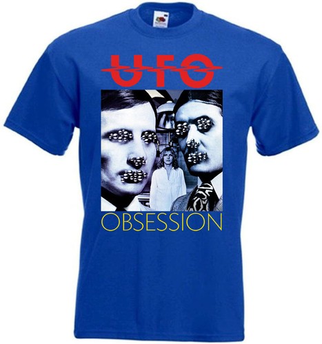 UFO - Obsession Camiseta Negro Azul Verde Grafito Hard Rock Todas las Tallas S-5XL - Imagen 5 de 15