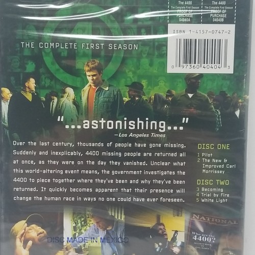 The 4400: The Complete First Season (DVD, 2004) - Foto 3 di 7