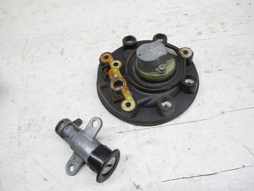 89 Yamaha YX 600 Radian used Lock Set Ignition Switch Gas Cap Seat Loc 1989-1990 - Picture 6 of 6