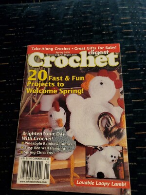 Crochet Digest Spring 2000 ~ 20 crochet patterns