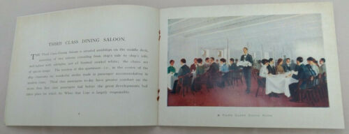 TITANIC Vintage Booklet 1912 Antique White Star Line Pictures Photos Olympic UK - Bild 2 von 15