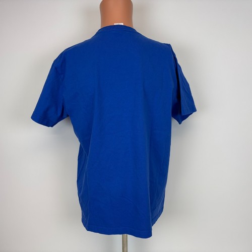 Asahi Beer Museum T Shirt Mens Size L Blue Osaka Japan - Picture 3 of 4