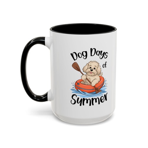 Dog Days of Summer Mug, Cute Coffee Cup for Dog Lovers, Gift for Pet Owners, - Picture 4 of 65