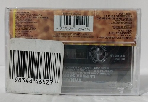 Yahari La Pura Sabrosura (Cassette 724382125440) *NEW* - Picture 3 of 3
