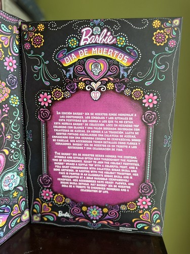 Muñeca Barbie Día de los Muertos 2024 Día de los Muertos Mattel - nunca abierta - Imagen 8 de 23