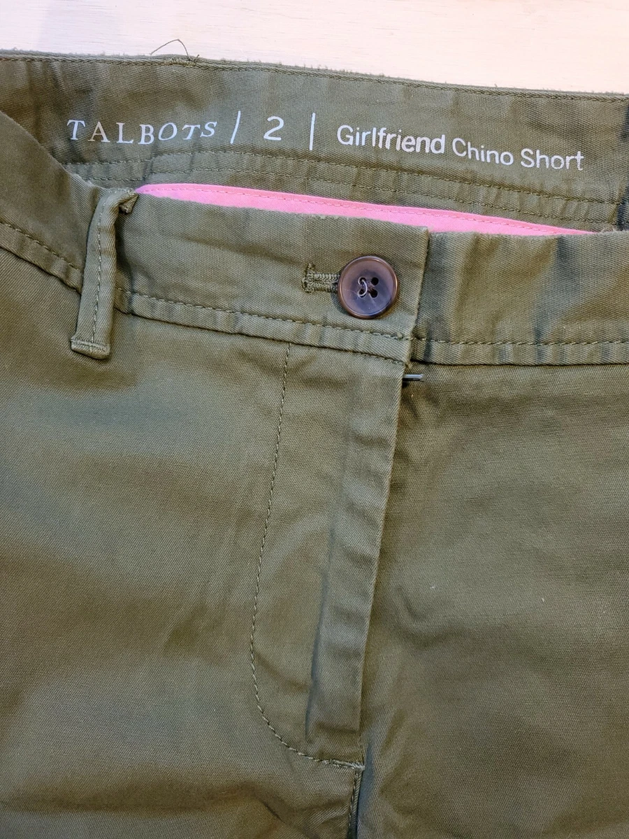 Talbots girlfriend chino shorts sale