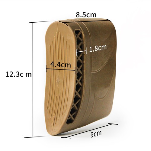 Gun Rifle Recoil Pad Rubber Slip On Gunstock Shotgun Protect Accessories Hunting - Picture 23 of 25