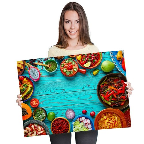 A1 - Mexican Traditional Food Mexico Poster 60X90cm180gsm Print #21869