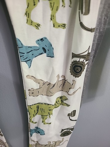 Carter's Size 14 & Children's Place Lot 6 Pieces Dinosaur Pajama Set Boys New - Picture 11 of 19