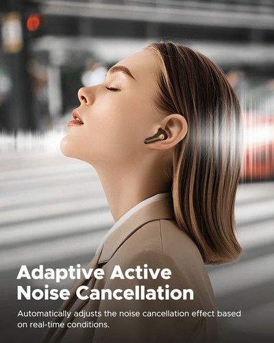 SoundPEATS Capsule3 Pro+ xMEMS Speaker TWS Earbuds BT5.3 Hi-Res Hybrid ANC,IPX4 - Picture 8 of 11