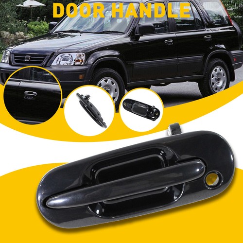Front Driver Side Exterior Door Handle Black For 97-01 Honda CR-V 72180ST0003