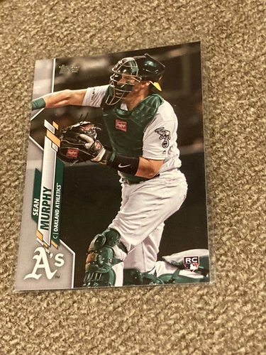 2020 Topps Sean Murphy #317 Oakland Athletics Braves RC Rookie