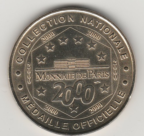 A 2000 TOKEN MEDAILLE SOUVENIR MDP -- 75 004 N°5 NOTRE-DAME DE PARIS LA VIERGE - Picture 2 of 2