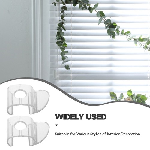 4pcs Clear Mini Plastic Roller Cordless Blind Handles Transparent Shades Handle - Picture 12 of 12