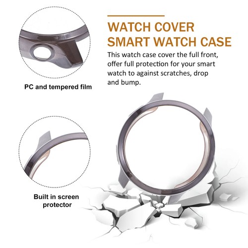 Electroplating Protective Shell Man Frame Cover Smart Watch Case - Zdjęcie 10 z 10