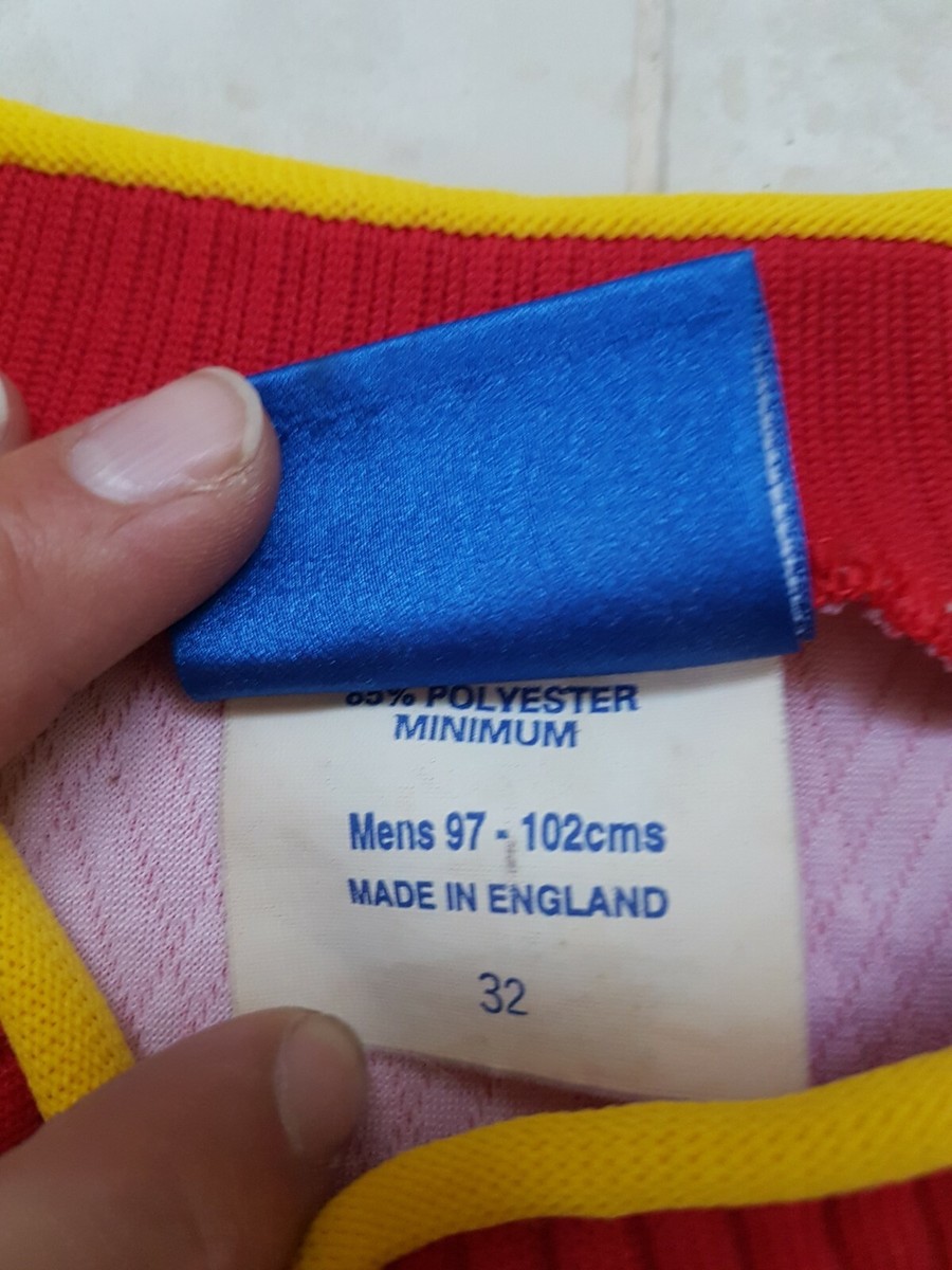 England 1995 1996 goalkeeper umbro football shirt soccer England 1995 1996 goalkeeper umbro football shirt soccer