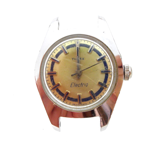 Watch Timex Electric Silvertone Stainless Back Women's Not running for parts