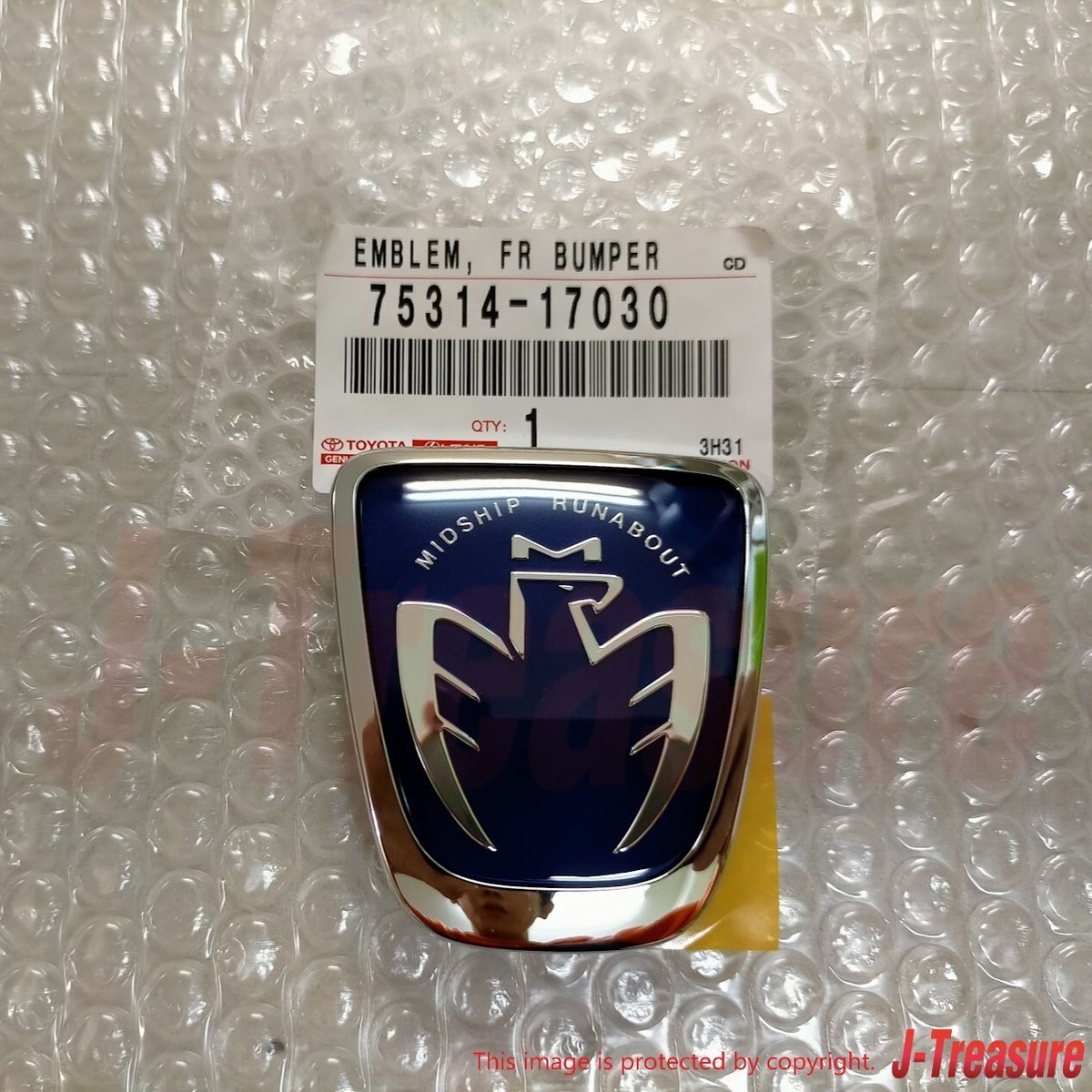 TOYOTA MR2 Roadster Spyder ZZW30 Genuine Front Blue & Rear