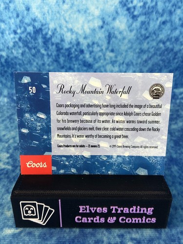 Coors Brewing Cards SINGLE Non-Sport Trading Card by Coors Brewing 1995 - Picture 100 of 212