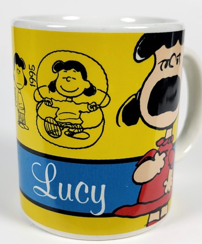 Taza de café Peanuts 60 aniversario cerámica "Lucy" - de Gibson 2011 - Imagen 6 de 9