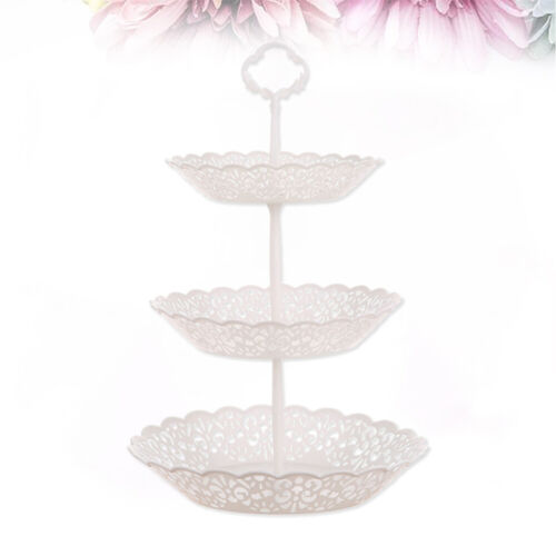 3- Tier Macarone Tray Cupcake Tower Tray European Style Cake Stand - Picture 12 of 12