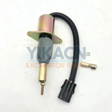 12/24V Fuel Shut Off Stop Solenoid 3930234 For Cummins 6CT 8.3L Komatsu Hyundai