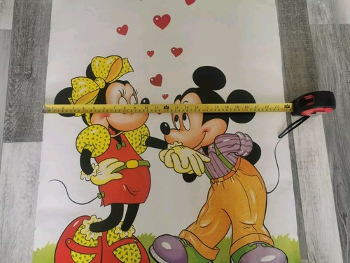 Rare Arti Grafiche Ricordi Poster Mickey Mouse Disney Printed In Italy - Picture 8 of 9