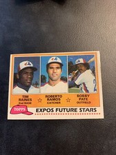 #479 Tim Rock Raines Montreal expos future stars Rookie￼ 1981 Topps Cb22