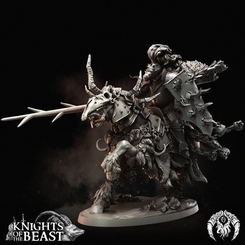 3 cavaliers du chaos sur monture - Picture 2 of 4