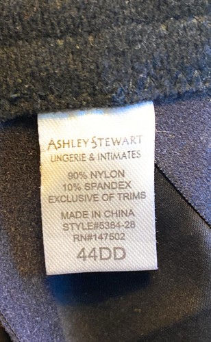 Ashley Stewart Women’s Wireless Bra Color: Black Size: 44DD - Picture 4 of 4