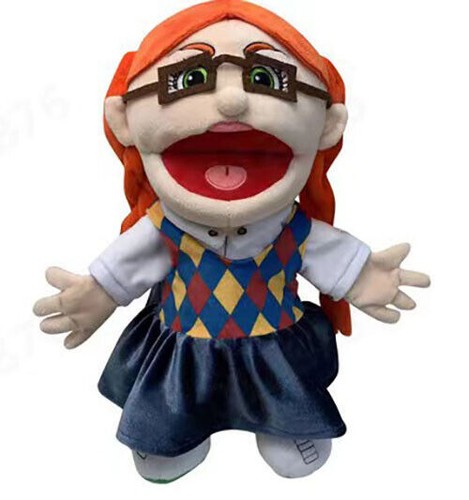 NEW Jeffy Hand Puppet Doll FEEBEE Chef Pee Pee Plush Doll Jackie Chu Puppet Gift - Picture 15 of 19