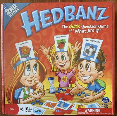 2nd Edition Spin Master Hedbanz Game
