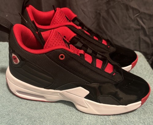 Nike Air Jordan Max Aura "Black/White/Gym Red" FQ8298-006 Men's NWOB Size 9 - Picture 5 of 5
