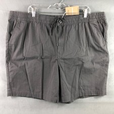 Patagonia Nomader Volley Mens Sz XXL Shorts Forge Grey Elastic Waist/Drawstring