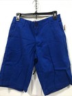 ARIZONA JEAN CO - BOYS - CHINO SHORTS - BLUE - SIZE 16 HUSKY (TW-3445)