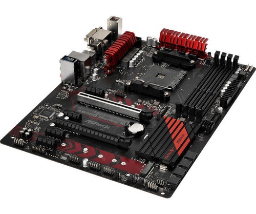 Placa madre ASRock AB350 Gaming K4 AMD B350 Socket AM4 DDR4 m.2 ATX D-Sub usb2.0 - Imagen 2 de 4