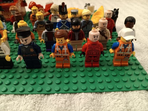 Huge Lego Minifigure Lot w/ Accessories Jurassic Deep Sea Friends Pets City Buzz - Picture 10 of 19