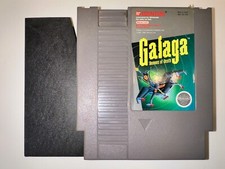 Galaga: Demons of Death Nintendo NES Authentic Tested Working Cart +Dustcover