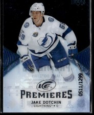 2017-18 Upper Deck ICE Ice Premieres Rookies Jake Dotchin Rookie #121