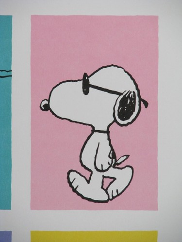 Snoopy, Woodstock & Charlie Brown by Charles Schultz 20x28 - Picture 3 of 10